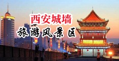 操骚B嫩B视频中国陕西-西安城墙旅游风景区